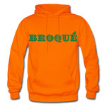 Broque Heavy Blend Adult Hoodie - orange