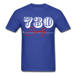 730 Sign T-Shirt - royal blue