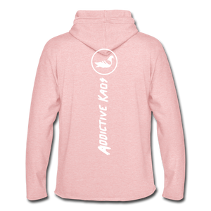 Competition Lightweight Terry Hoodie - cream heather pink