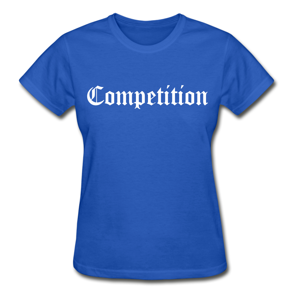 Competition Ultra Cotton Ladies T-Shirt - royal blue