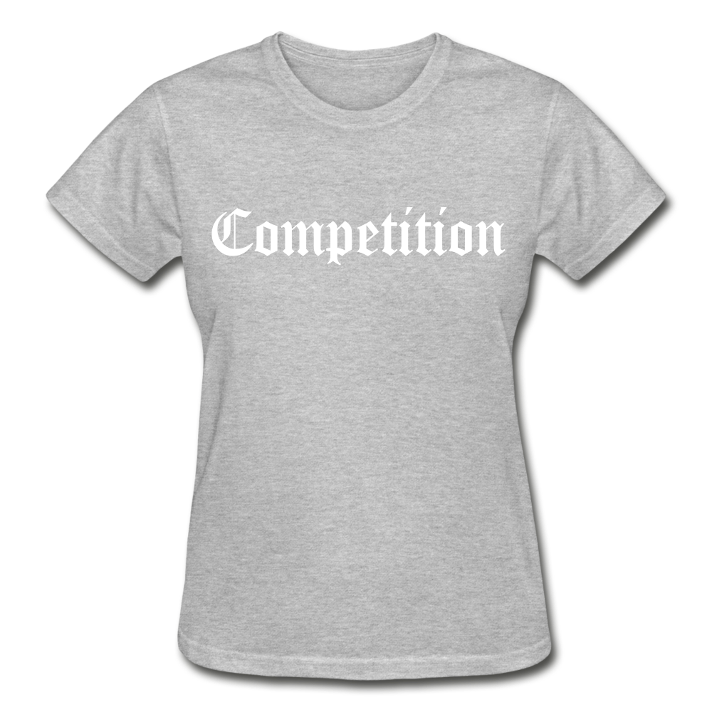 Competition Ultra Cotton Ladies T-Shirt - heather gray