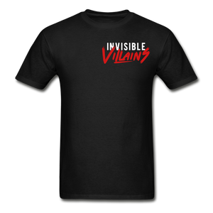 Invisible Villains T-Shirt - black