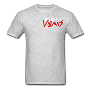 Invisible Villains T-Shirt - heather gray