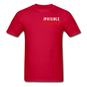 Invisible Villains T-Shirt - red