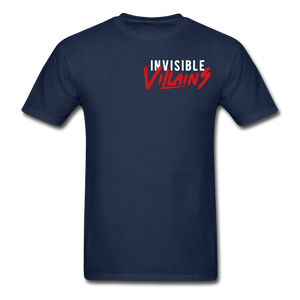 Invisible Villains T-Shirt - navy