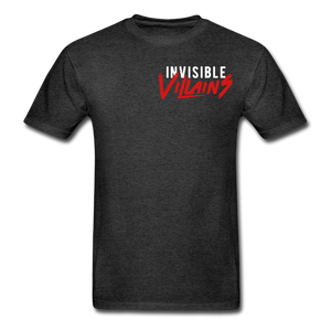 Invisible Villains T-Shirt - charcoal gray