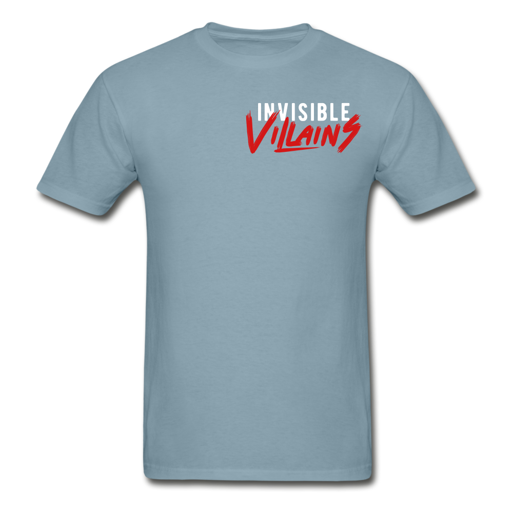 Invisible Villains T-Shirt - stonewash blue