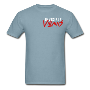 Invisible Villains T-Shirt - stonewash blue