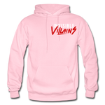 Invisible Villains Adult Hoodie - light pink