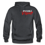 Invisible Villains Adult Hoodie - charcoal gray