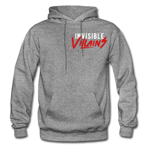 Invisible Villains Adult Hoodie - graphite heather