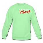 Invisible Villains Crewneck Sweatshirt - lime