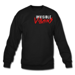 Invisible Villains Crewneck Sweatshirt - black