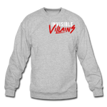 Invisible Villains Crewneck Sweatshirt - heather gray