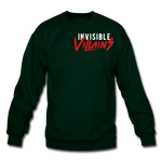 Invisible Villains Crewneck Sweatshirt - forest green