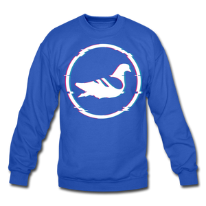 AK Glitch Crewneck Sweatshirt - royal blue
