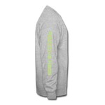 Rabid Rabit (Neon) Crewneck Sweatshirt - heather gray