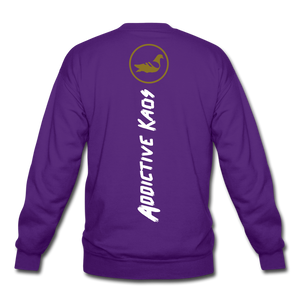 America Don't Crewneck Sweatshirt - purple