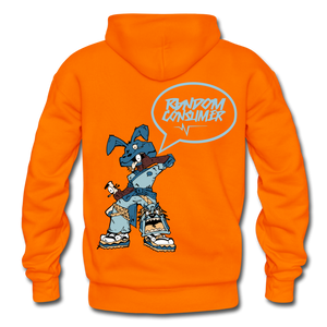 Rabid Rabit Heavy Blend Adult Hoodie - orange