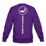 WRTC Glitch Crewneck Sweatshirt - purple