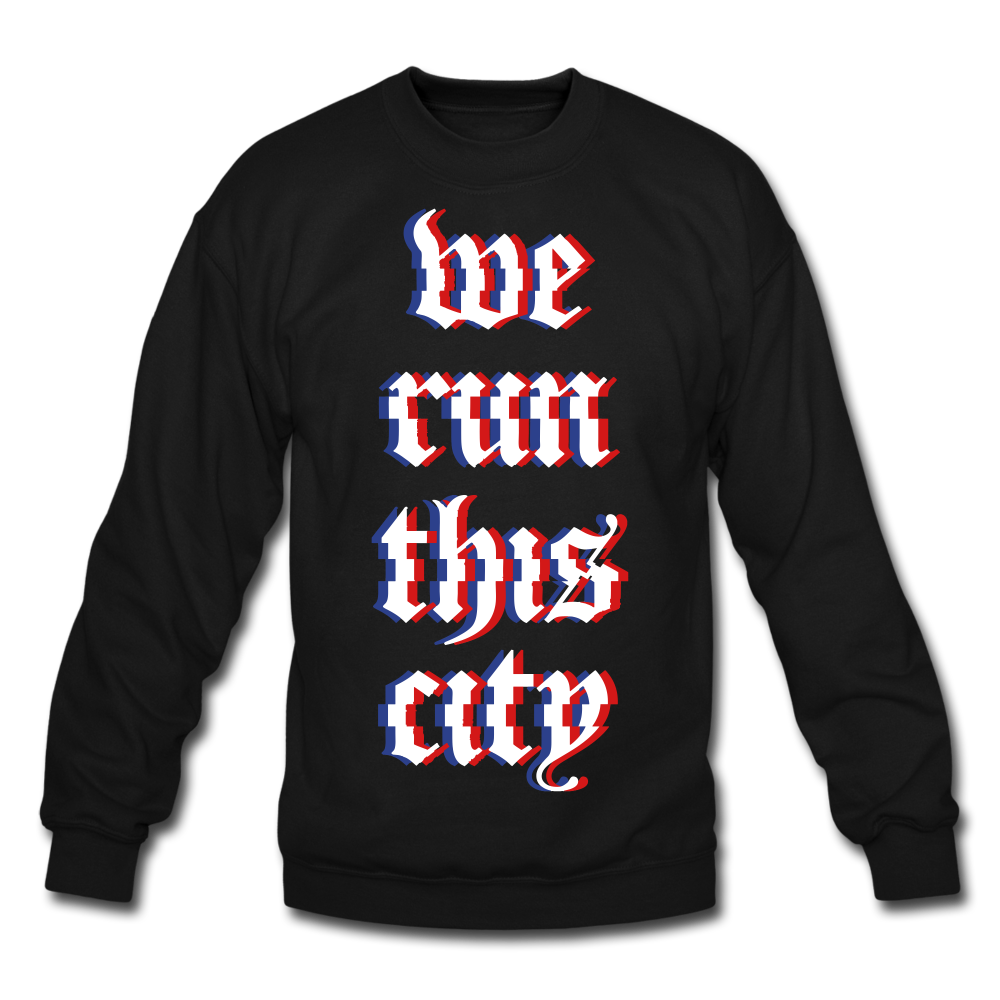 WRTC Glitch Crewneck Sweatshirt - black
