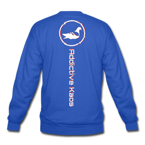 WRTC Glitch Crewneck Sweatshirt - royal blue