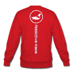 WRTC Glitch Crewneck Sweatshirt - red