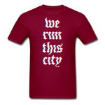 WRTC Glitch Classic T-Shirt - burgundy
