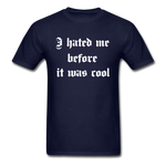 Hate Me Classic T-Shirt - navy