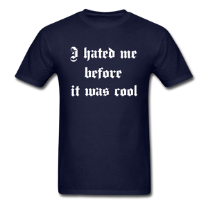Hate Me Classic T-Shirt - navy