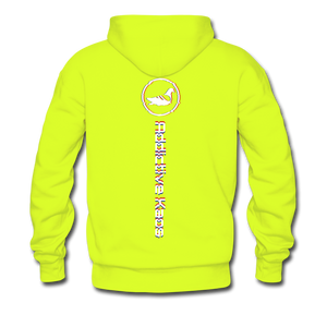 Hate Me Hoodie - safety green