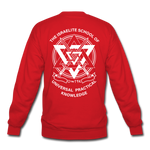 Raising Priests Crewneck Sweatshirt - red