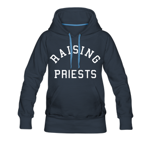 Raising Priests Women’s Premium Hoodie - navy