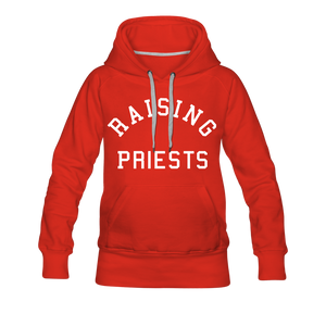 Raising Priests Women’s Premium Hoodie - red