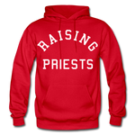Raising Priests Heavy Blend Adult Hoodie - red