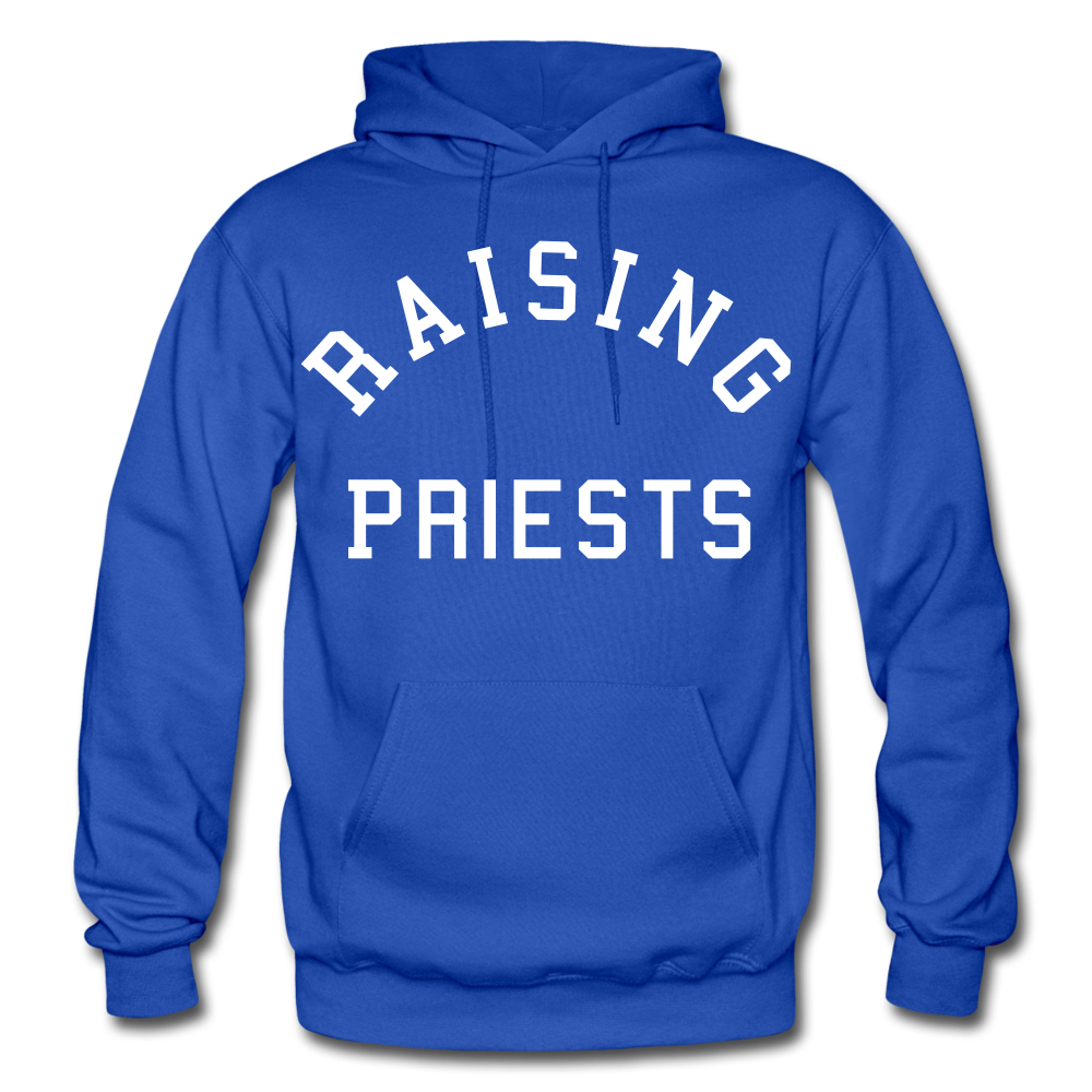 Raising Priests Heavy Blend Adult Hoodie - royal blue