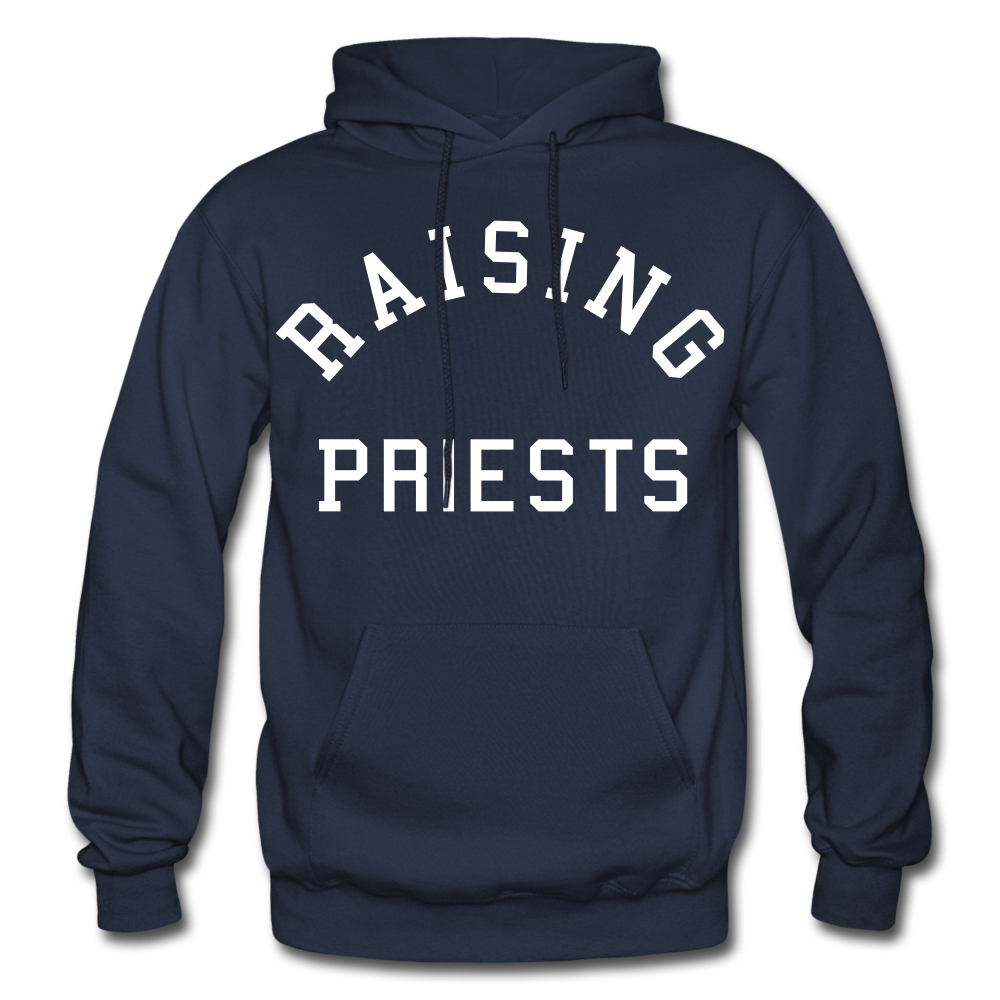 Raising Priests Heavy Blend Adult Hoodie - navy