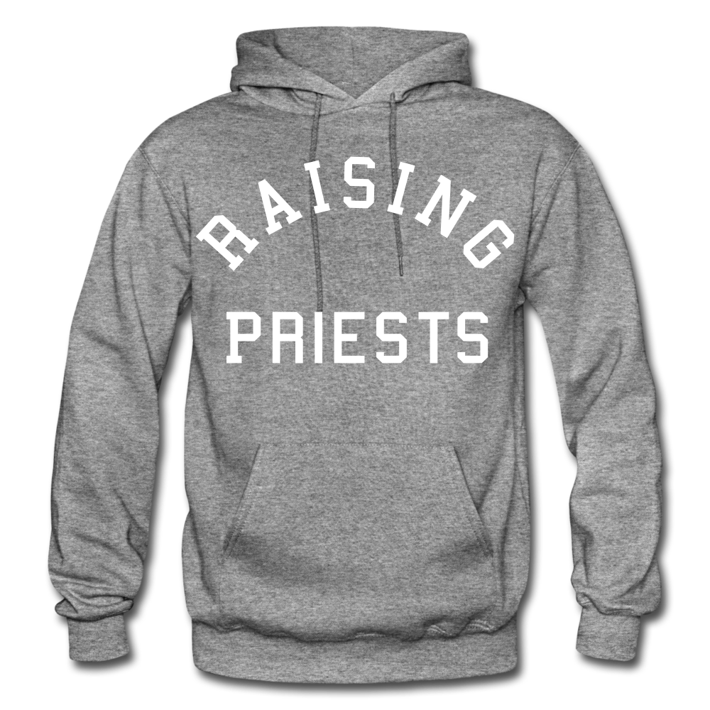 Raising Priests Heavy Blend Adult Hoodie - graphite heather