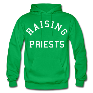 Raising Priests Heavy Blend Adult Hoodie - kelly green