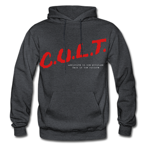 CULT Heavy Blend Adult Hoodie - charcoal gray
