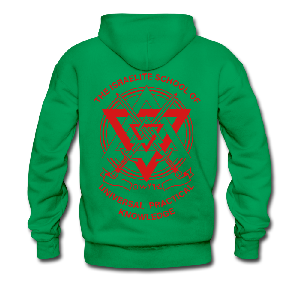 Hold The Torch Hoodie - kelly green