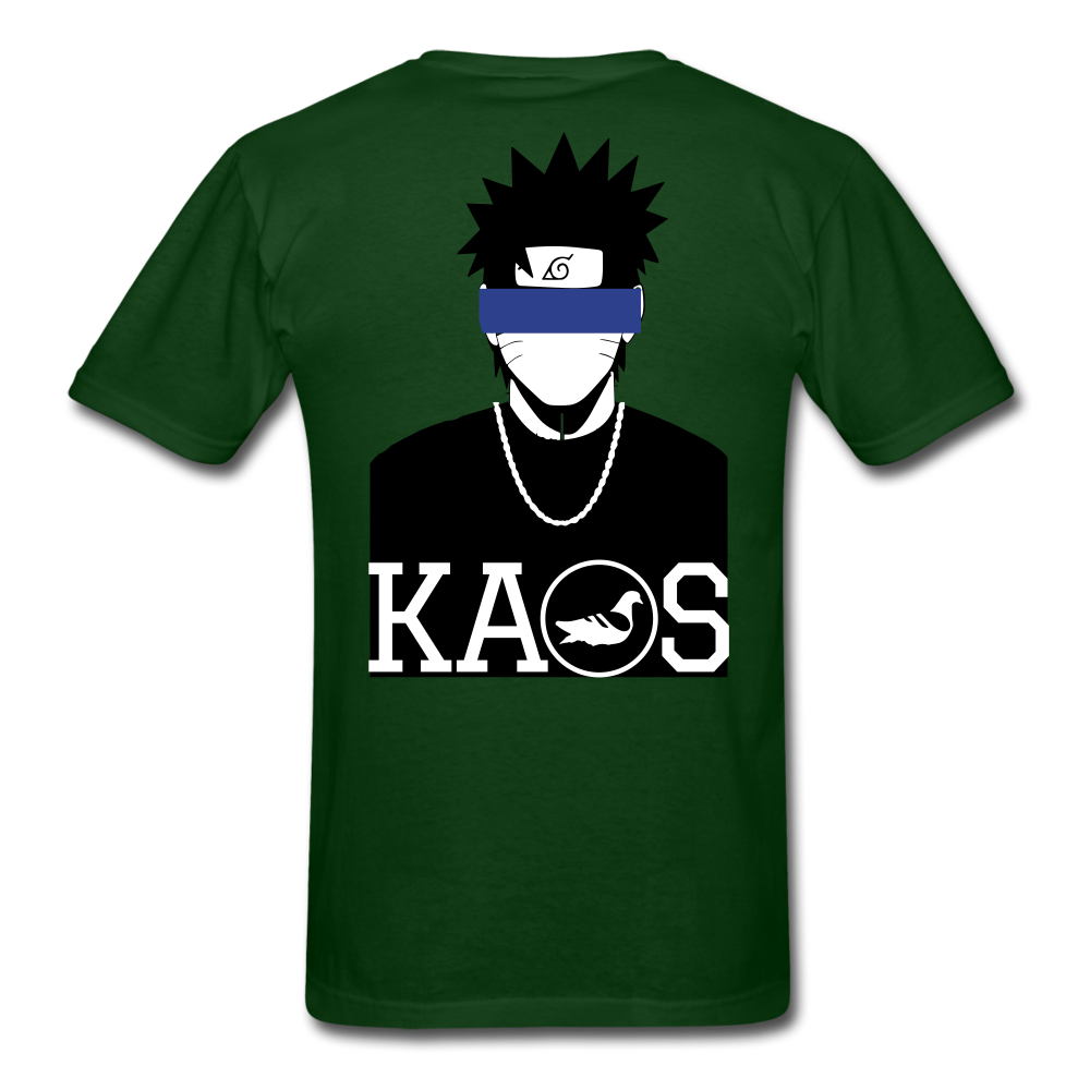 Anime Naruto T-Shirt - forest green