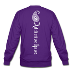 Paisley Crewneck Sweatshirt - purple