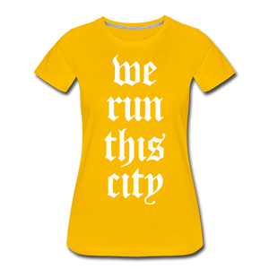 WRTC Women’s Premium T-Shirt - sun yellow