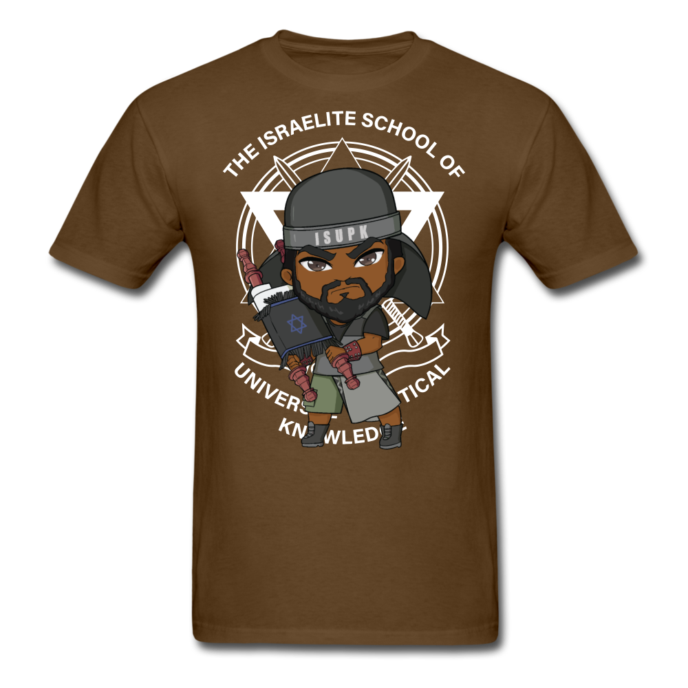 Hold The Scroll T-Shirt - brown