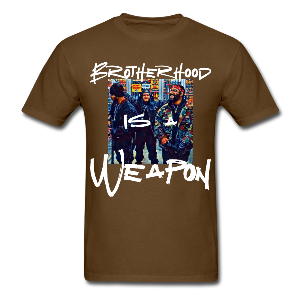 Brotherhood retro T-Shirt - brown