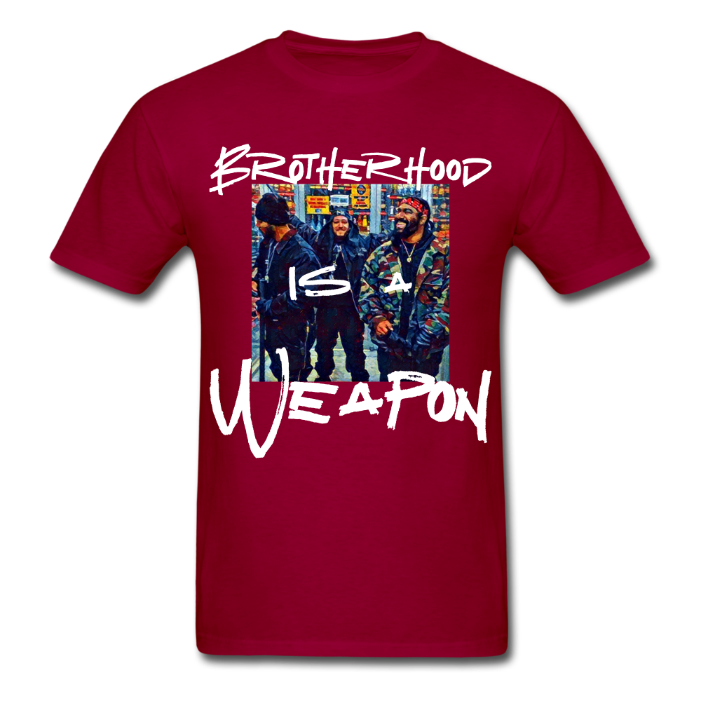 Brotherhood retro T-Shirt - dark red