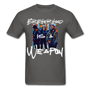 Brotherhood retro T-Shirt - charcoal