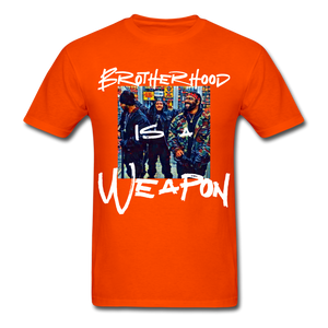 Brotherhood retro T-Shirt - orange