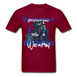 Brotherhood weapon Classic T-Shirt - burgundy